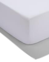 HEMA Hoeslaken 70x150cm zacht katoen wit (wit)