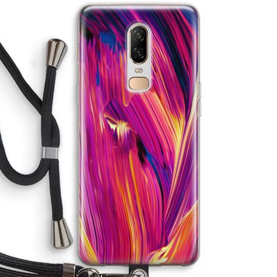 Phoenix: OnePlus 6 Transparant Hoesje met koord
