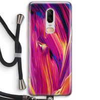 Phoenix: OnePlus 6 Transparant Hoesje met koord