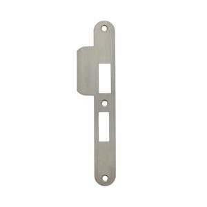 Intersteel sluitplaat voor veiligheidsslot SKG** profielcilindergat 55 mm DIN rechts RVS