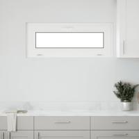 Kelderraam "RISOR" 100x40 cm 2 glas kiepdraad antraciet