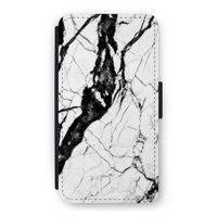 Witte marmer 2: iPhone 11 Pro Flip Hoesje