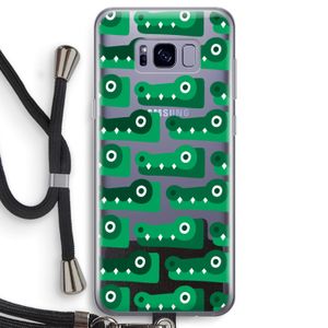 Crocs: Samsung Galaxy S8 Transparant Hoesje met koord