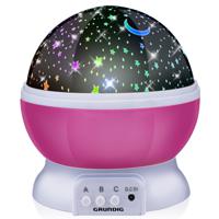 Nachtlamp sterren projector - 3 standen - 360 graden - galaxy projector sterrenhemel - roze   -