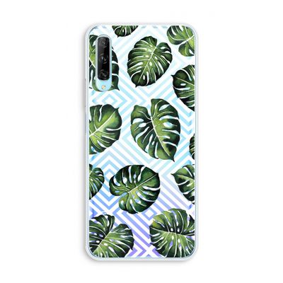 Geometrische jungle: Huawei P Smart Pro Transparant Hoesje
