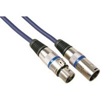 HQ Power Professional DMX 10m audio kabel XLR (3-pin) Zwart - thumbnail