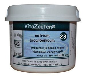 Natrium bicarbonicum VitaZout nr. 23