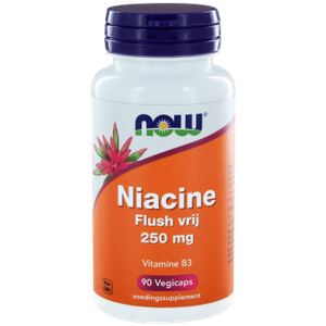 NOW Niacine Flush Vrij 250mg Capsules