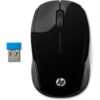 Wireless muis HP Wireless Mouse 200 Zwart