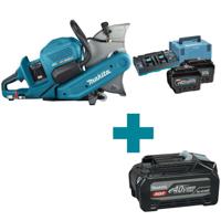 Makita CE001GL204 Accu Doorslijper 355mm 2 x XGT 40V Max 8.0Ah (2st.)