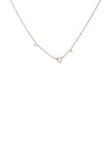 WWAKE collier Three-Step en or 14ct serti de diamants