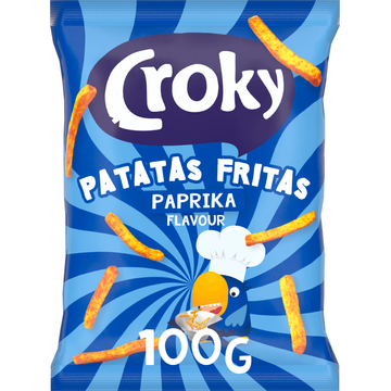 Croky Snacks Patatas Fritas Paprika 100g bij Jumbo