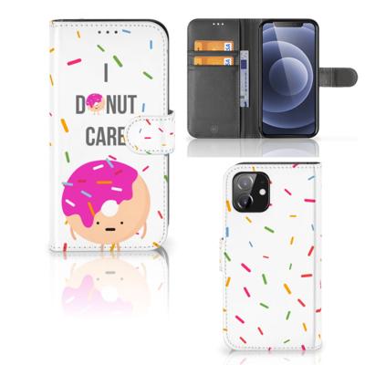 iPhone 12 | 12 Pro (6.1") | Book Cover | Donut Roze