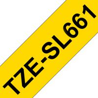 Brother Originele TZe-SL661 zelflaminerende label tapecassette - zwart op geel, breedte 36 mm