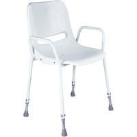 Aidapt douchestoel - hoogte verstelbaar - stapelbaar - thumbnail