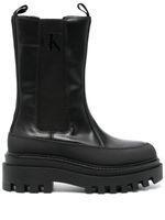 Calvin Klein Jeans bottines chelsea à plateforme - Noir