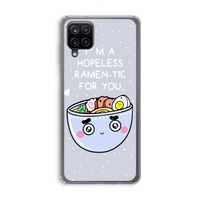 I'm A Hopeless Ramen-Tic For You: Samsung Galaxy A12 Transparant Hoesje I'm A Hopeless Ramen-Tic For You: Samsung Galaxy A12 Transparant Hoesje