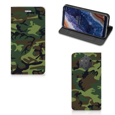 Nokia 9 PureView | Hoesje met Magneet | Army Dark