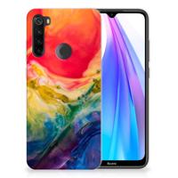 Smartphone hoesje Xiaomi Redmi Note 8T Watercolor Dark