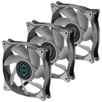 Iceberg Thermal IceGALE Xtra Computer behuizing Ventilator 12 cm Grijs 3 stuk(s) - thumbnail