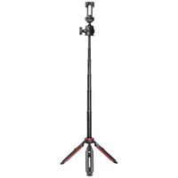 Hama Solid III, 80B tripod Smartphone 3 poot/poten Zwart - thumbnail