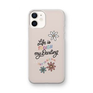 Tough Life: iPhone 12 mini Transparant Hoesje