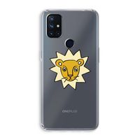 Kleine leeuw: OnePlus Nord N10 5G Transparant Hoesje