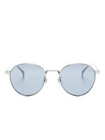 Dunhill lunettes de soleil à monture ronde - Argent