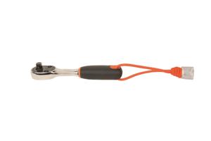 Bahco Omschakelbare ratel 1/4" met ronde kop | met Dyneema koord | 72 tanden en actiehoek van 5° | 120 mm - TAH6950