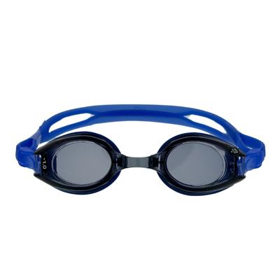 Zwembril Volwassenen blauw - +8.00