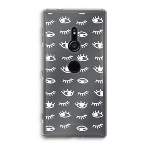 Eye pattern #3: Sony Xperia XZ2 Transparant Hoesje