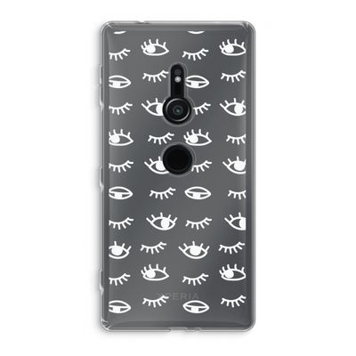 Eye pattern #3: Sony Xperia XZ2 Transparant Hoesje