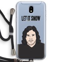 Let It Snow: Samsung Galaxy J5 (2017) Transparant Hoesje met koord