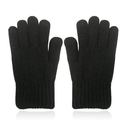 LGT JWLS Zwarte Gebreide Dameshandschoenen - Extra Warme Voering