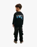 Croyez Mini Botanique Longsleeve Kids Zwart - Maat 128 - Kleur: Zwart | Soccerfanshop