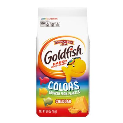 Pepperidge Farm - Goldfish Crackers Cheddar Colors - 6x 187g Pepperidge Farm - Goldfish Crackers Cheddar Colors - 6x 187g