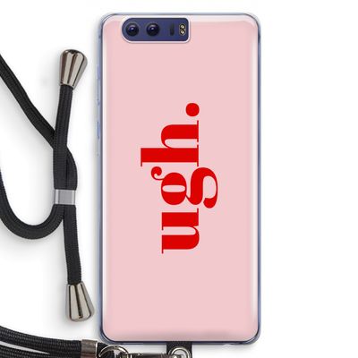 Ugh: Honor 9 Transparant Hoesje met koord