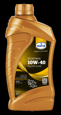 Volsynthetische motorolie Eurol Sportbike 10W-40 voor 4-takt motorfietsen