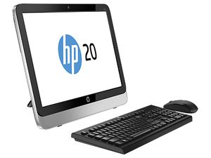 HP 2200nd 49,4 cm (19.4") 1600 x 900 Pixels AMD E 4 GB DDR3L-SDRAM 1000 GB HDD Alles-in-één-pc Windows 8.1 Wi-Fi 4 (802.11n) Zwart, Zilver