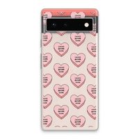 Chicks before dicks: Google Pixel 6 Transparant Hoesje