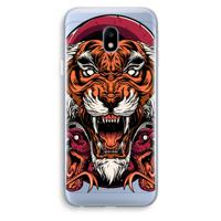 Tiger and Rattlesnakes: Samsung Galaxy J3 (2017) Transparant Hoesje