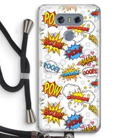 Pow Smack: LG G6 Transparant Hoesje met koord