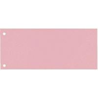 Scheidingsstrook Oxford smal 240x105mm 190gr roze 100 stuks