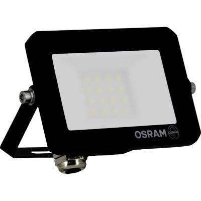 OSRAM FLOODLIGHT LUX 10W 830 BLACK 4099854489365 LED-schijnwerper 10.00 W Warmwit