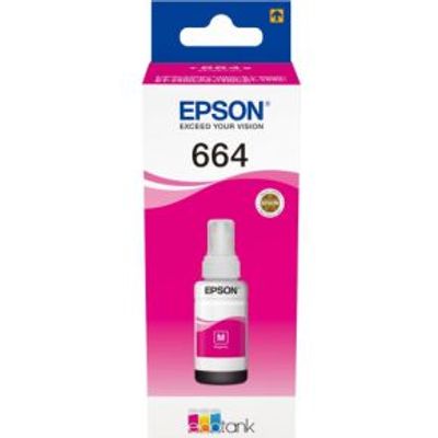 Epson T6643 Magenta 70ml inkt voor ecotank