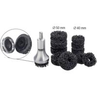 Hazet 4960N-45/12 HAZET wielnaafschuurmachine set personenwagen 12-delig