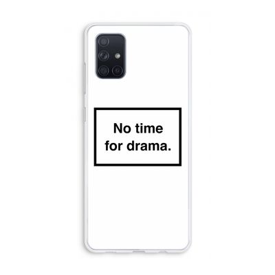 No drama: Galaxy A71 Transparant Hoesje