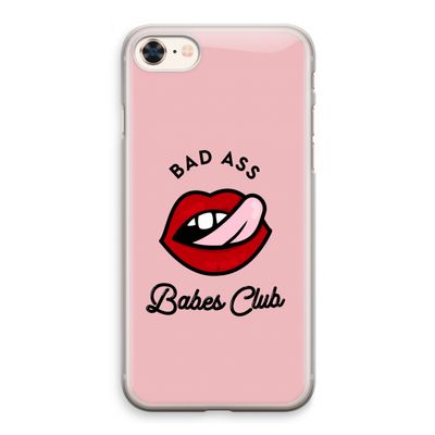 Badass Babes Club: iPhone 8 Transparant Hoesje