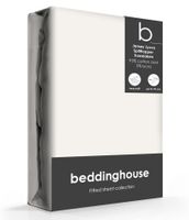 Beddinghouse Splittopper Hoeslaken Jersey-Lycra Natural-160 x 200/220 cm - thumbnail