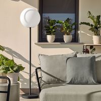 Kave Home Outdoor Vloerlamp 'Dinesh' LED, kleur Zwart
